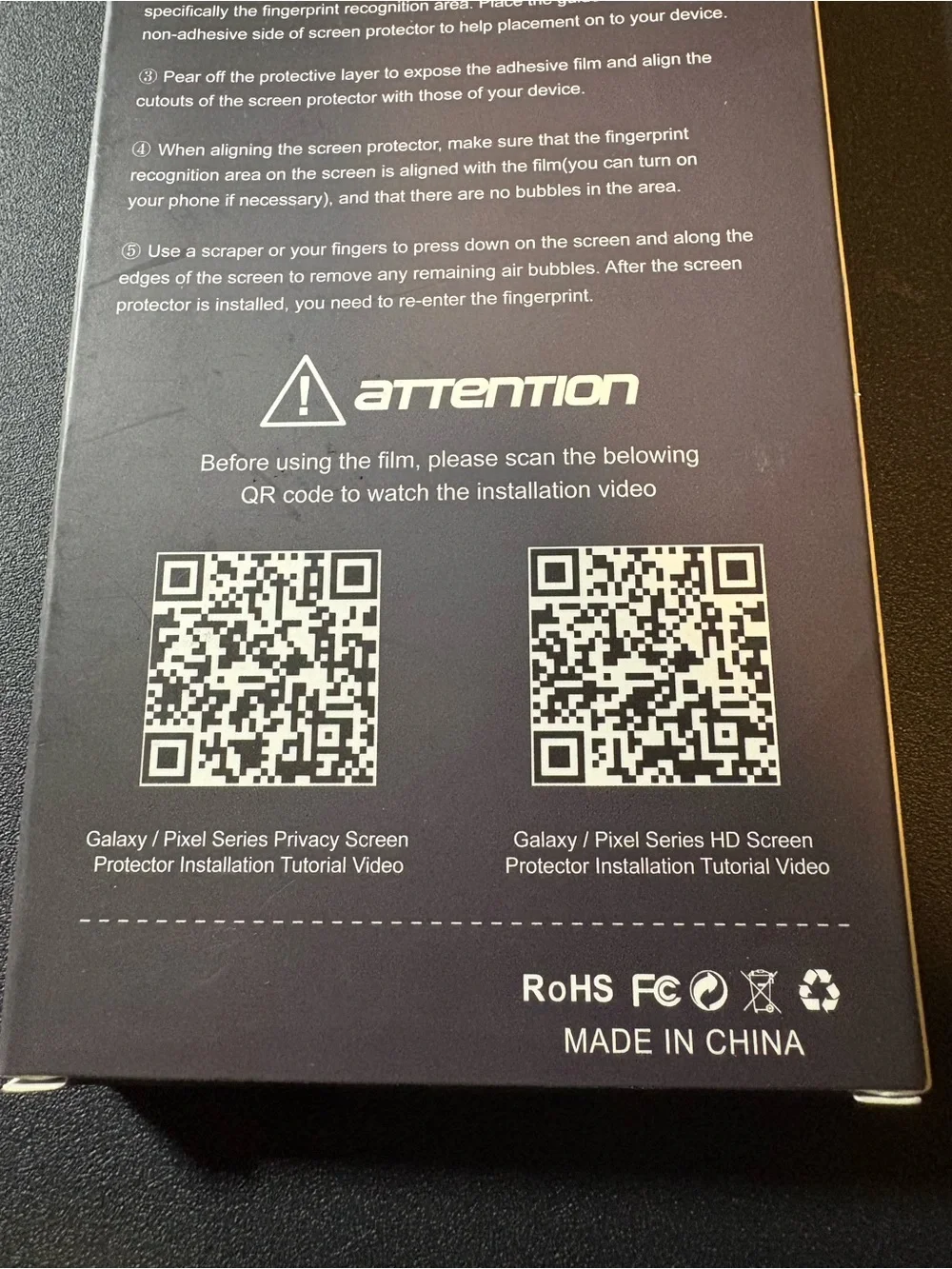 Tempered Glass Screen Protector - 9H Hardness
